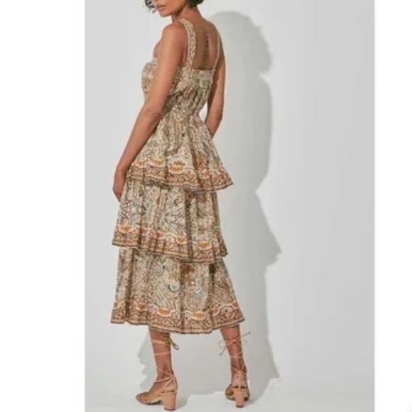 Cleobella | Rosalie Midi Dress - Picture 3 of 9